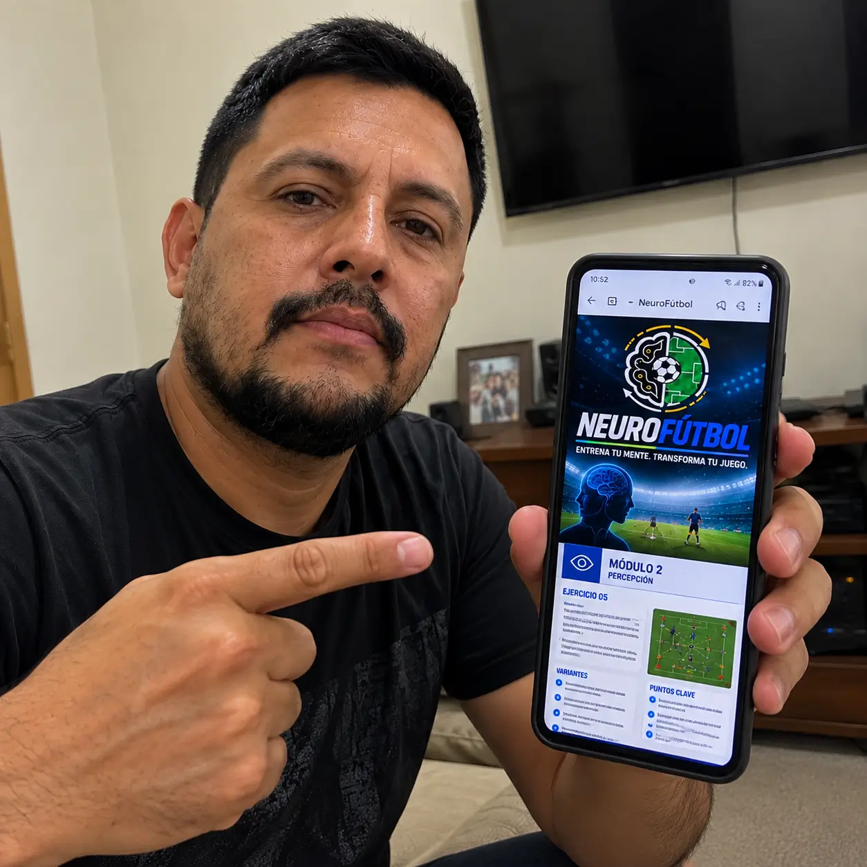 Testimonio de Martín Salazar sobre NEUROFÚTBOL por WhatsApp