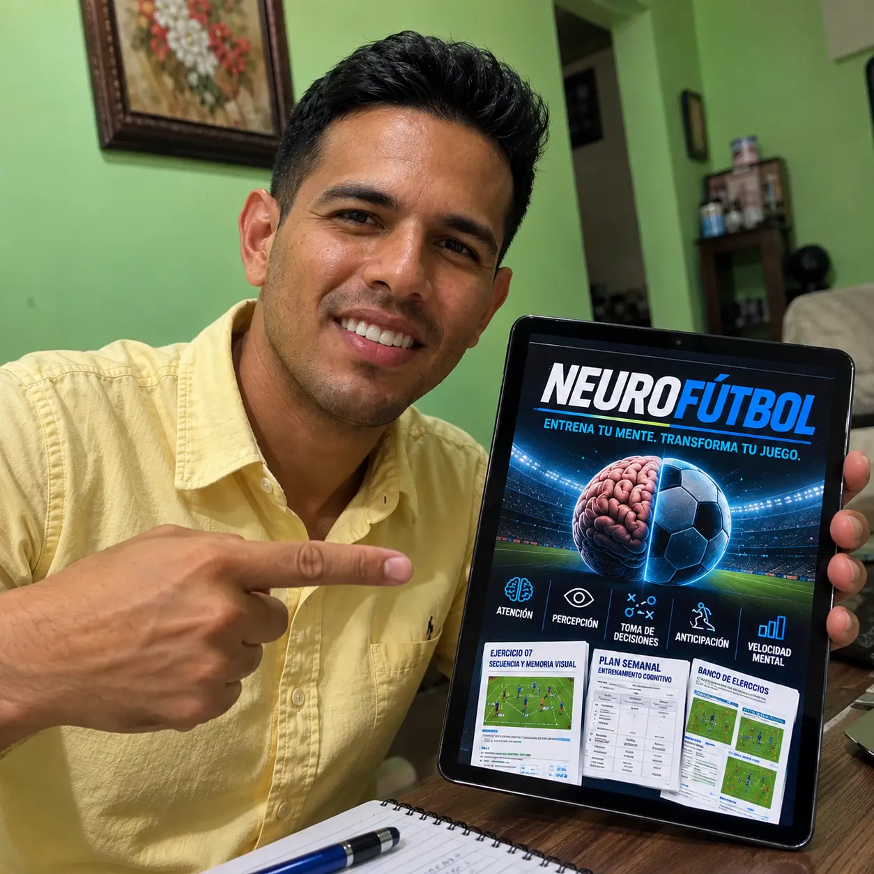 Testimonio de Santiago Romero sobre NEUROFÚTBOL por WhatsApp